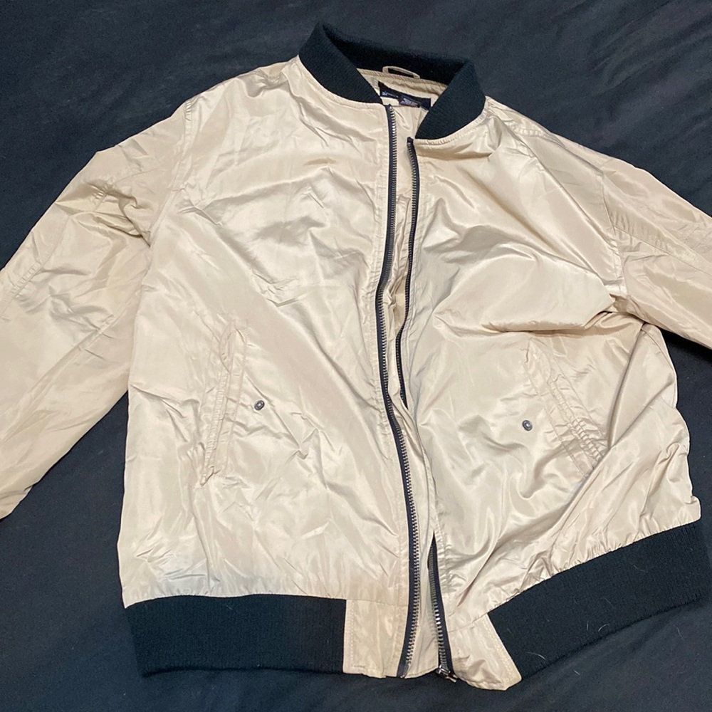 VICTORIOUS Mens reflective jacket TAN with red tag intact. Size XL